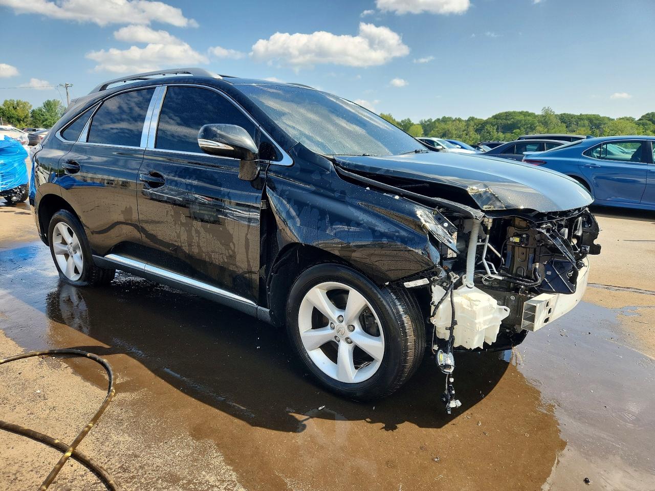 2013 Lexus Rx 350 Base Black vin: 2T2BK1BA1DC162855