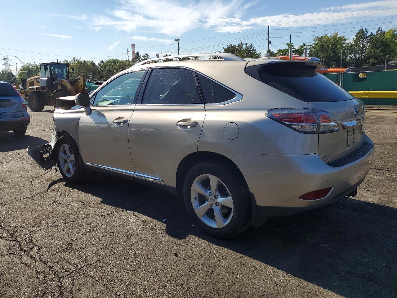 2013 Lexus Rx 350 Base Beige vin: 2T2BK1BA1DC168137