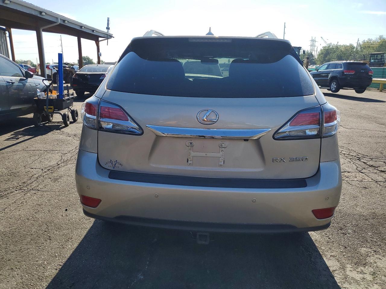 2013 Lexus Rx 350 Base Beige vin: 2T2BK1BA1DC168137