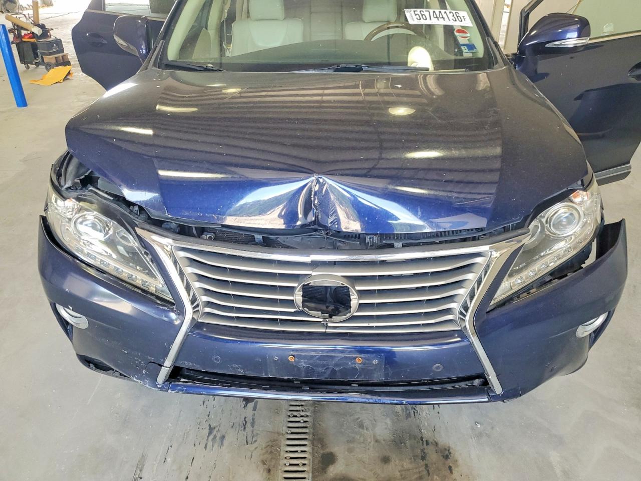 2013 Lexus Rx 350 Base Blue vin: 2T2BK1BA1DC177484