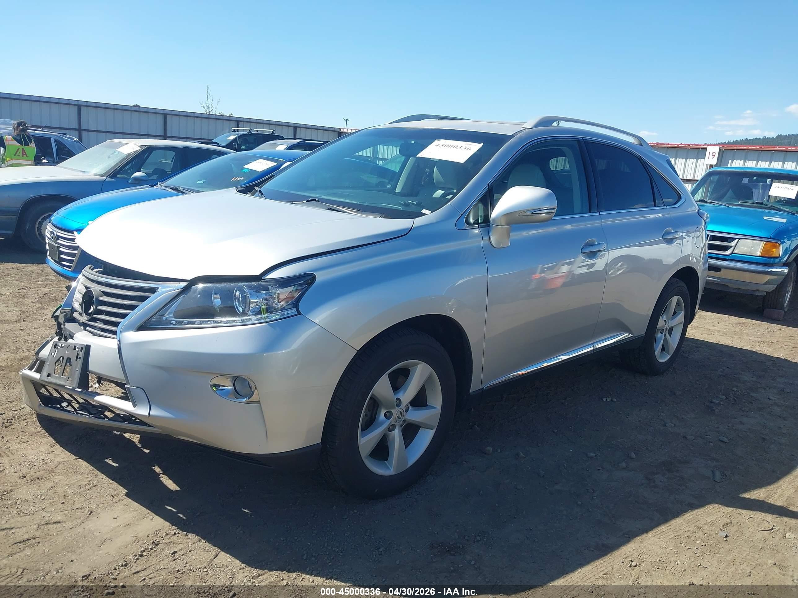 2013 Lexus Rx 350   Silver vin: 2T2BK1BA1DC179364