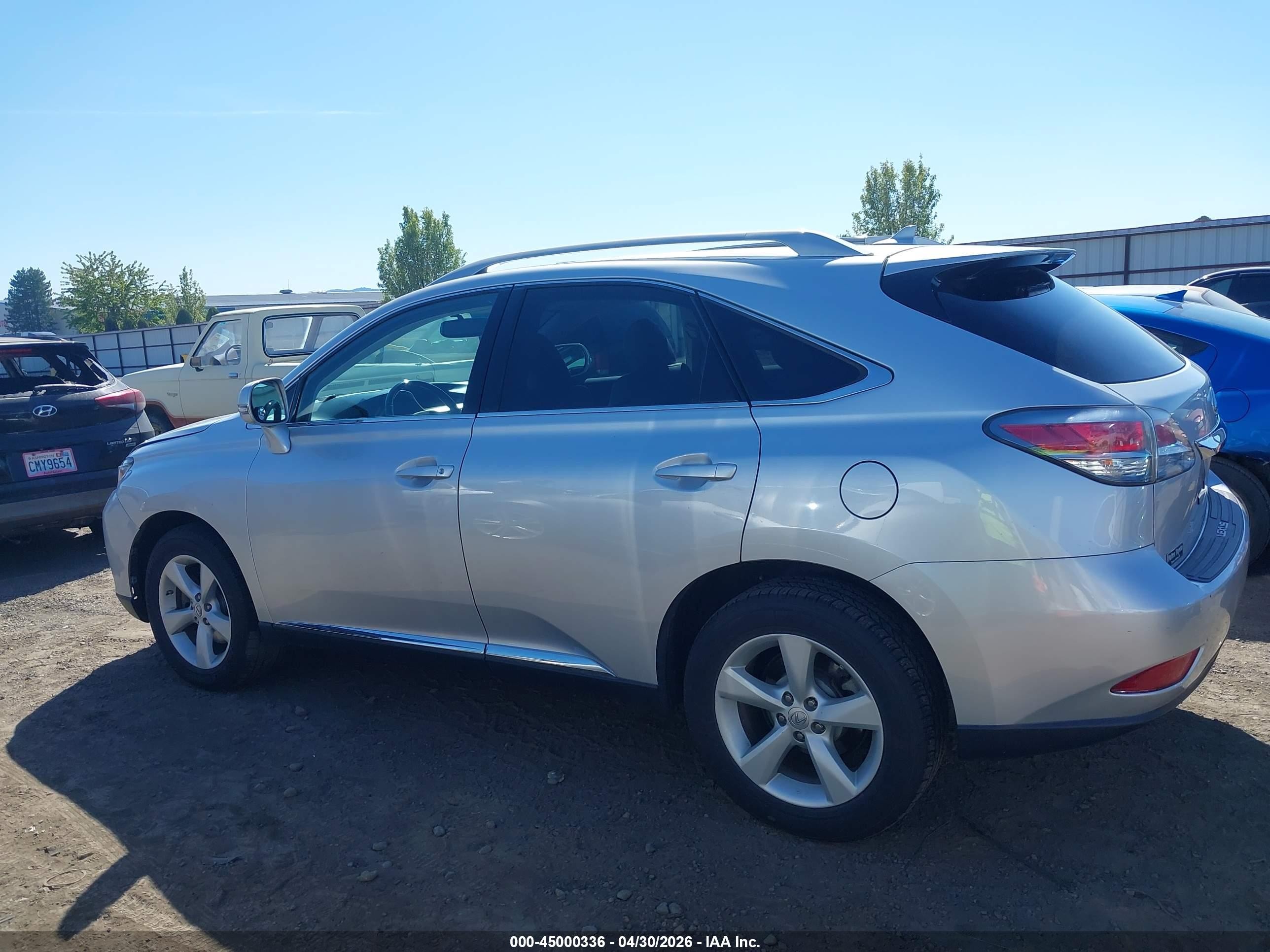 2013 Lexus Rx 350   Silver vin: 2T2BK1BA1DC179364