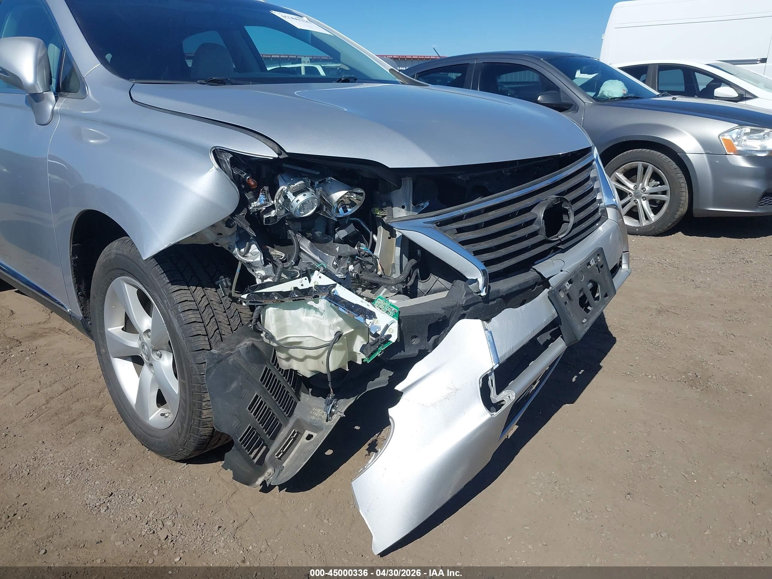 2013 Lexus Rx 350   Silver vin: 2T2BK1BA1DC179364