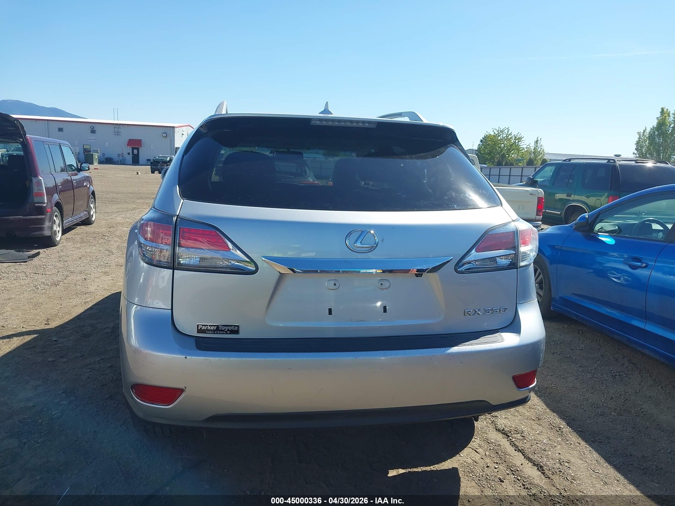 2013 Lexus Rx 350   Silver vin: 2T2BK1BA1DC179364