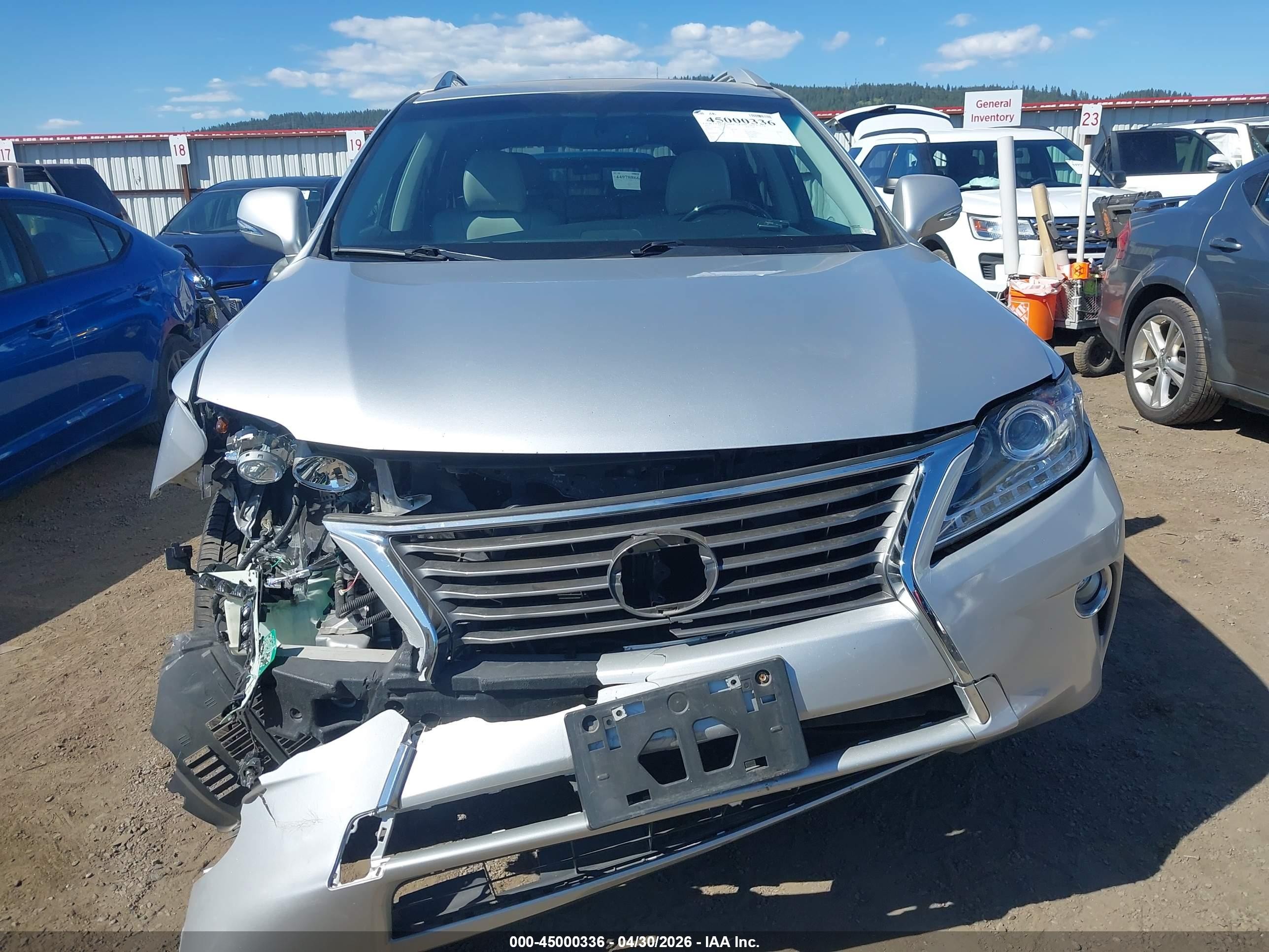 2013 Lexus Rx 350   Silver vin: 2T2BK1BA1DC179364