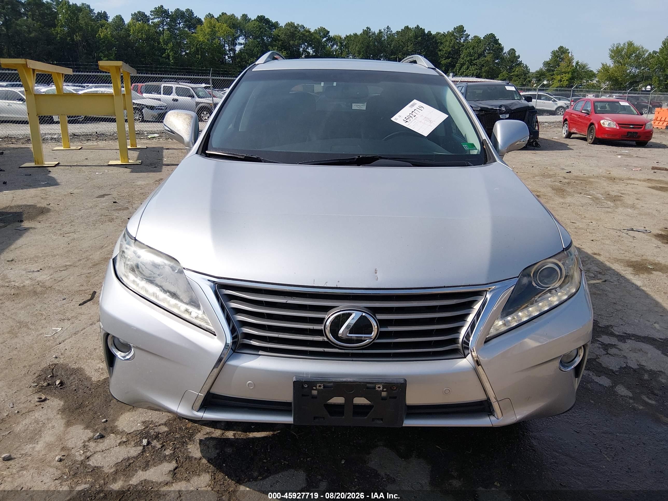 2013 Lexus Rx 350 Silver vin: 2T2BK1BA1DC181731
