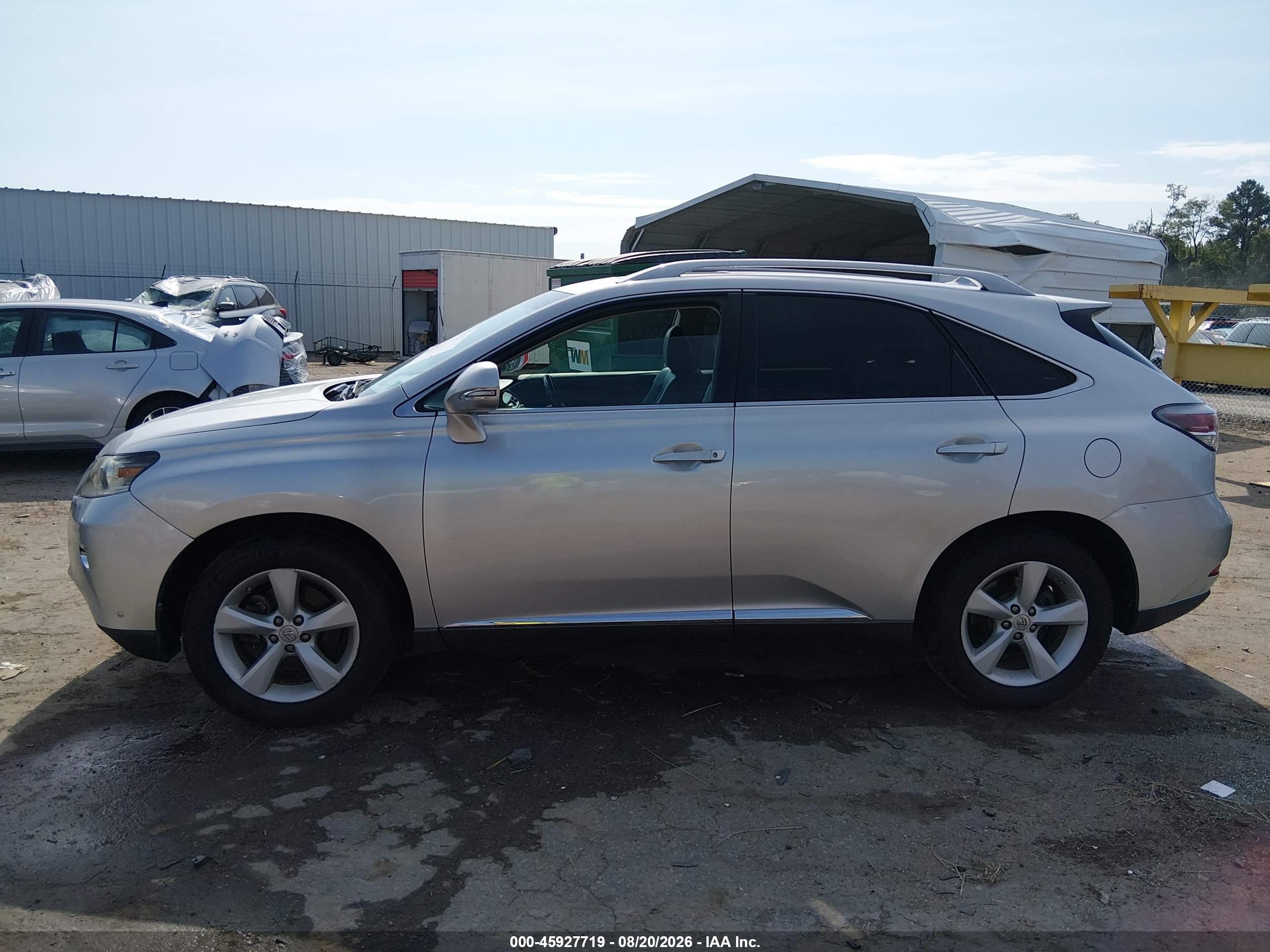 2013 Lexus Rx 350 Silver vin: 2T2BK1BA1DC181731