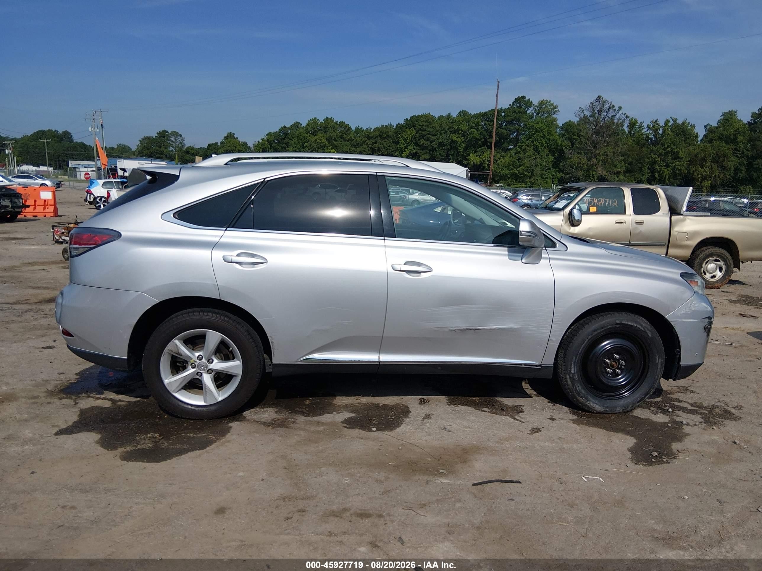 2013 Lexus Rx 350 Silver vin: 2T2BK1BA1DC181731