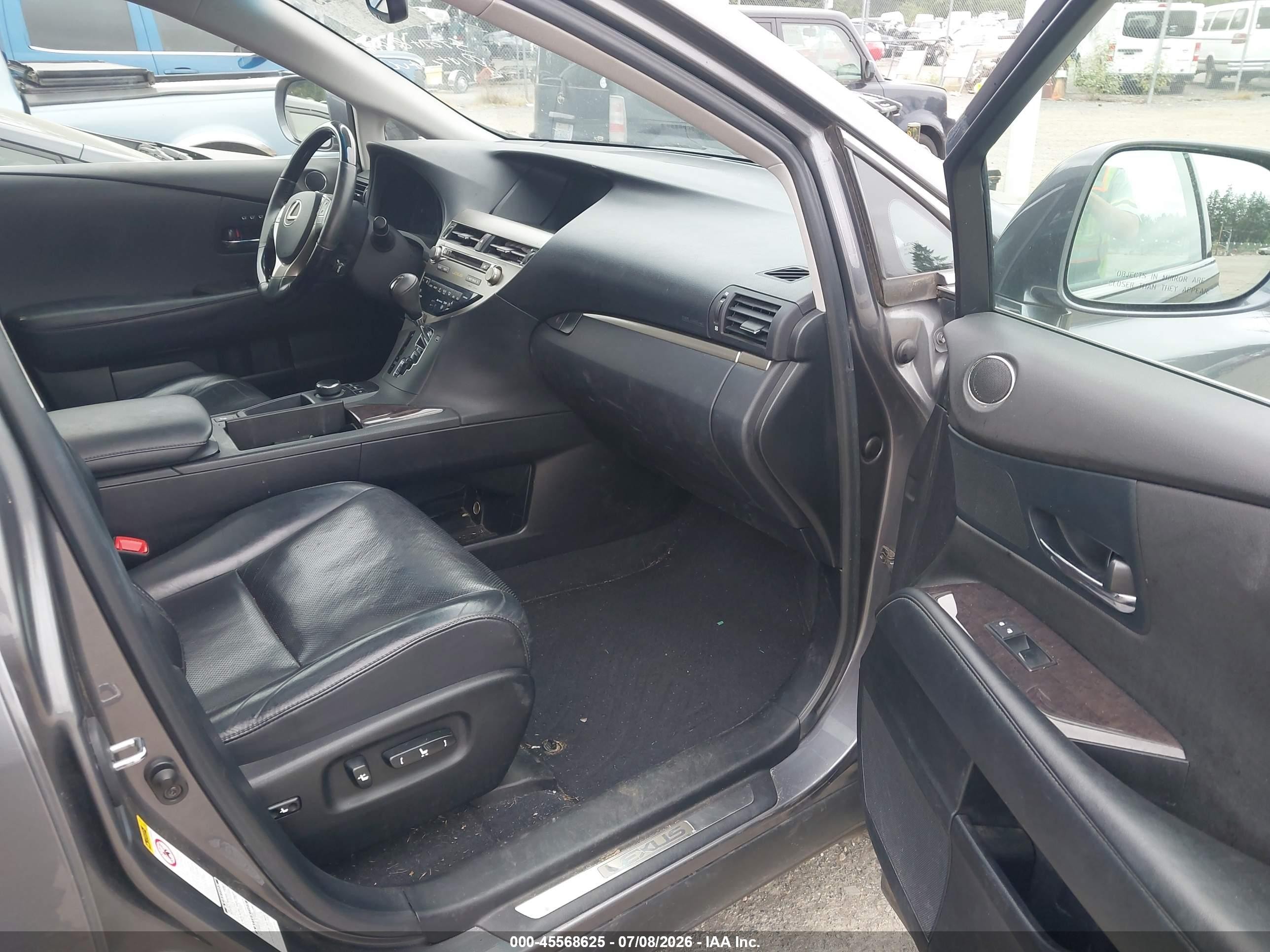 2013 Lexus Rx 350   Gray vin: 2T2BK1BA1DC183009