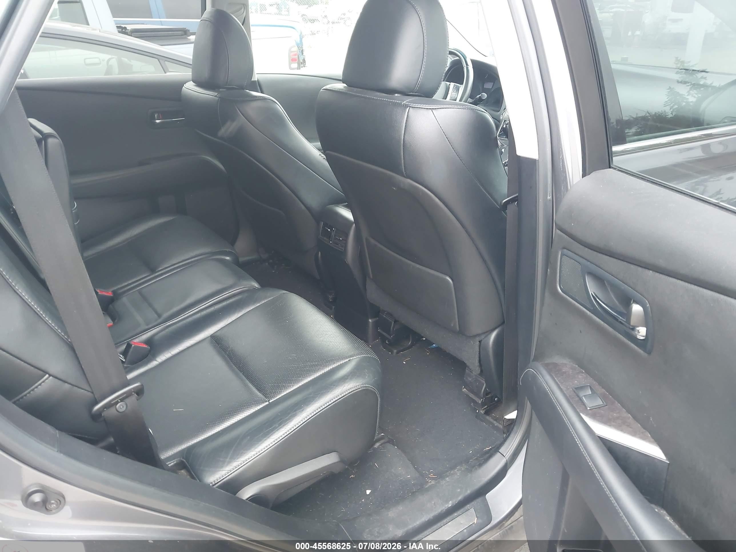2013 Lexus Rx 350   Gray vin: 2T2BK1BA1DC183009