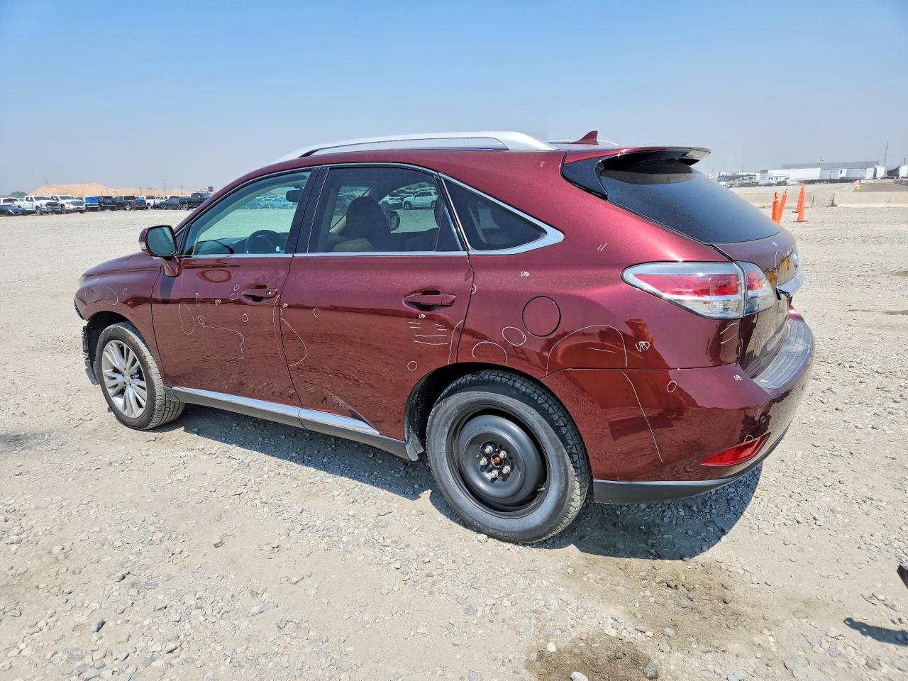 2013 Lexus Rx 350 Base Burgundy vin: 2T2BK1BA1DC183401