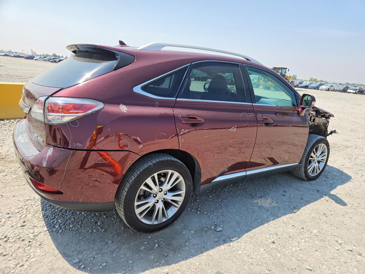 2013 Lexus Rx 350 Base Burgundy vin: 2T2BK1BA1DC183401
