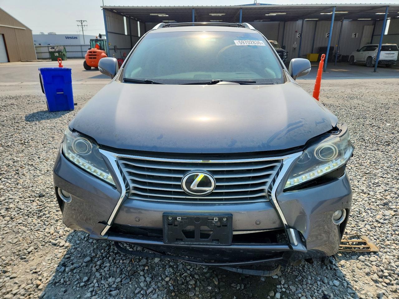 2013 Lexus Rx 350 Base Серый vin: 2T2BK1BA1DC183978