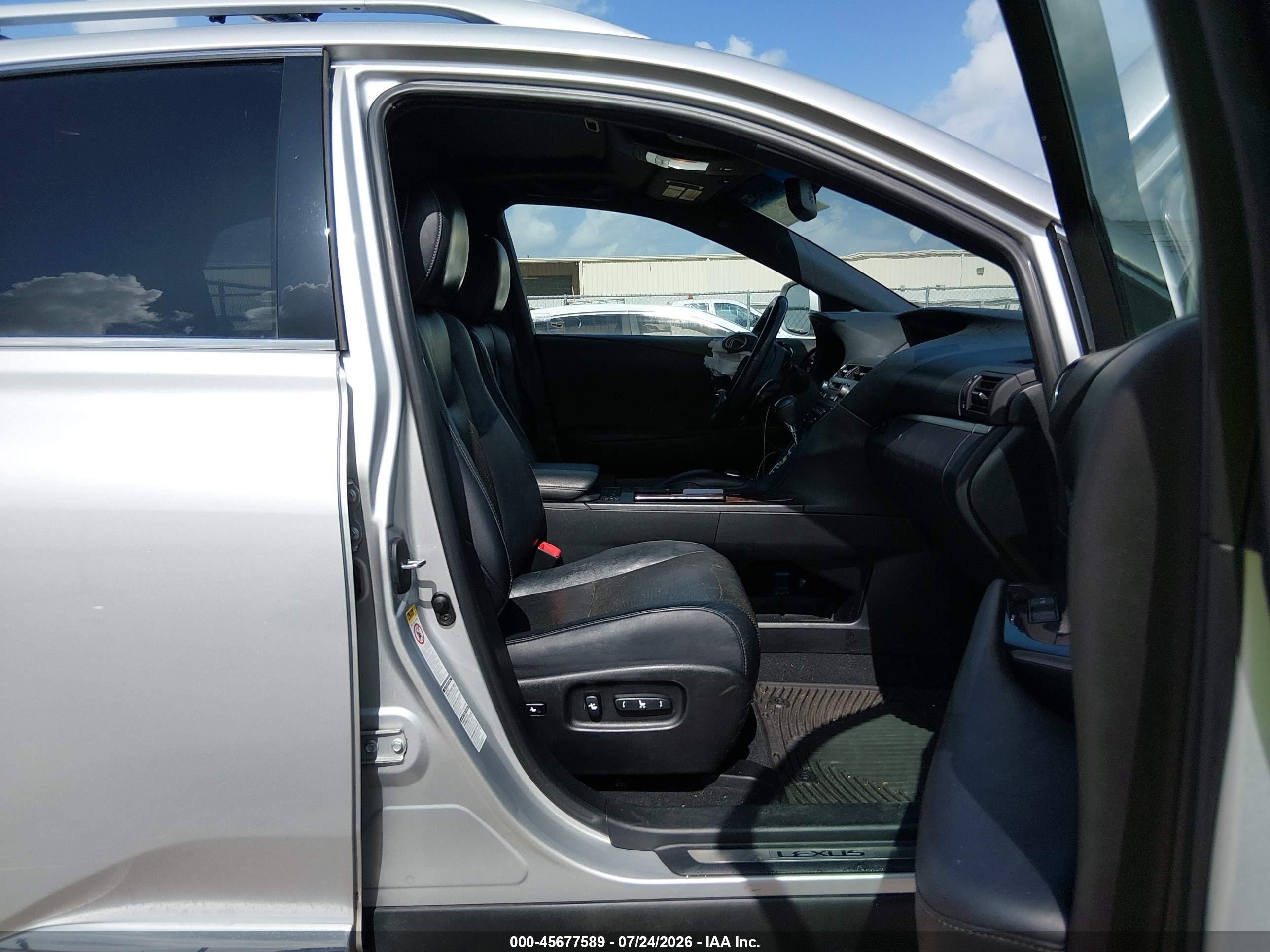 2013 Lexus Rx 350 F Sport Silver vin: 2T2BK1BA1DC185083