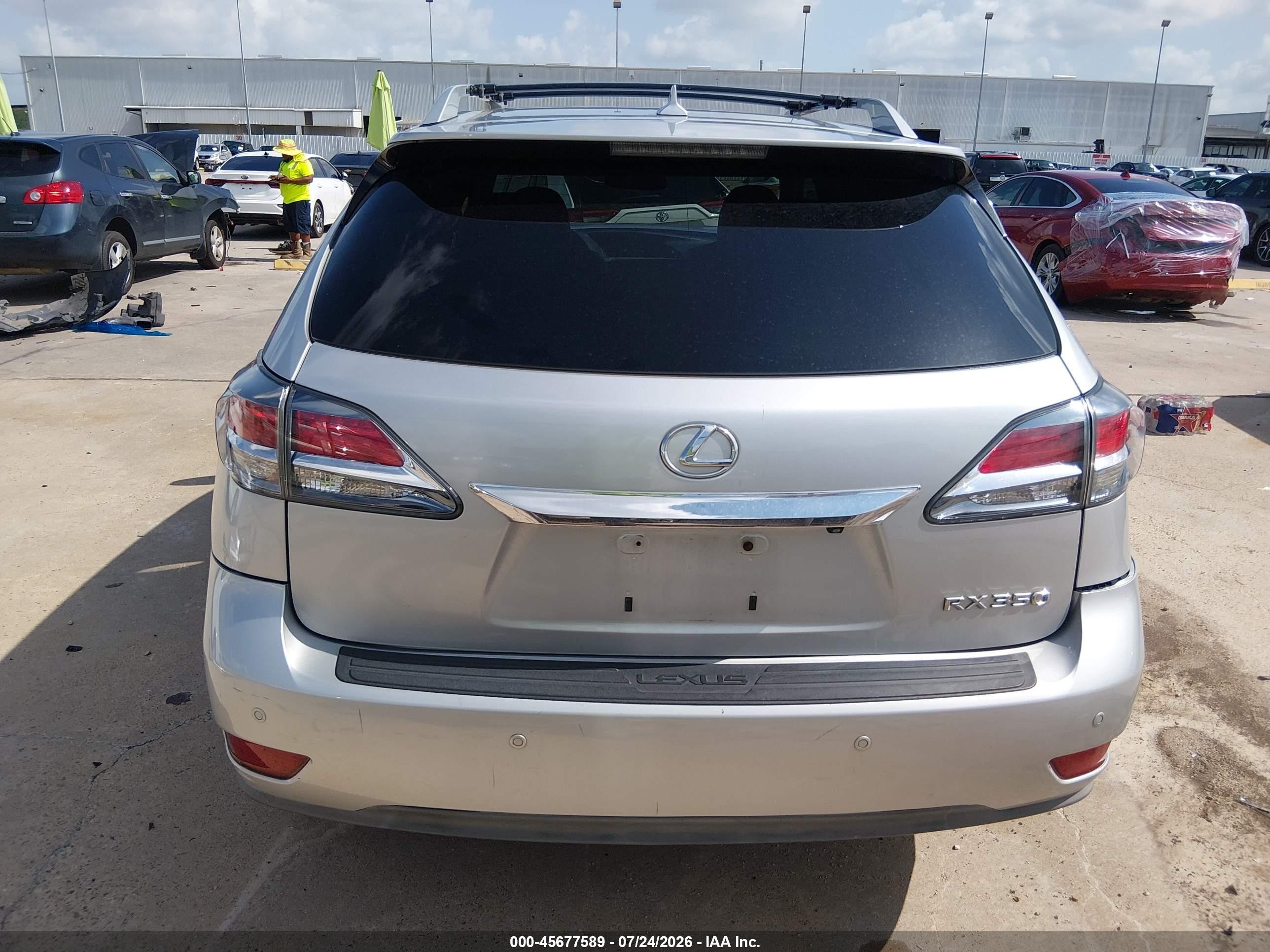 2013 Lexus Rx 350 F Sport Silver vin: 2T2BK1BA1DC185083