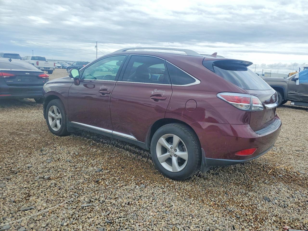 2013 Lexus Rx 350 Base Burgundy vin: 2T2BK1BA1DC185701