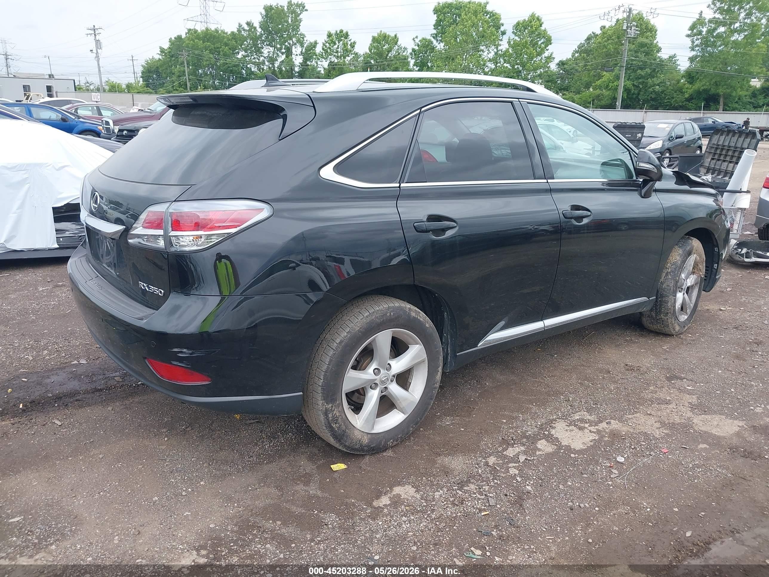 2013 Lexus Rx 350   Black vin: 2T2BK1BA1DC190140
