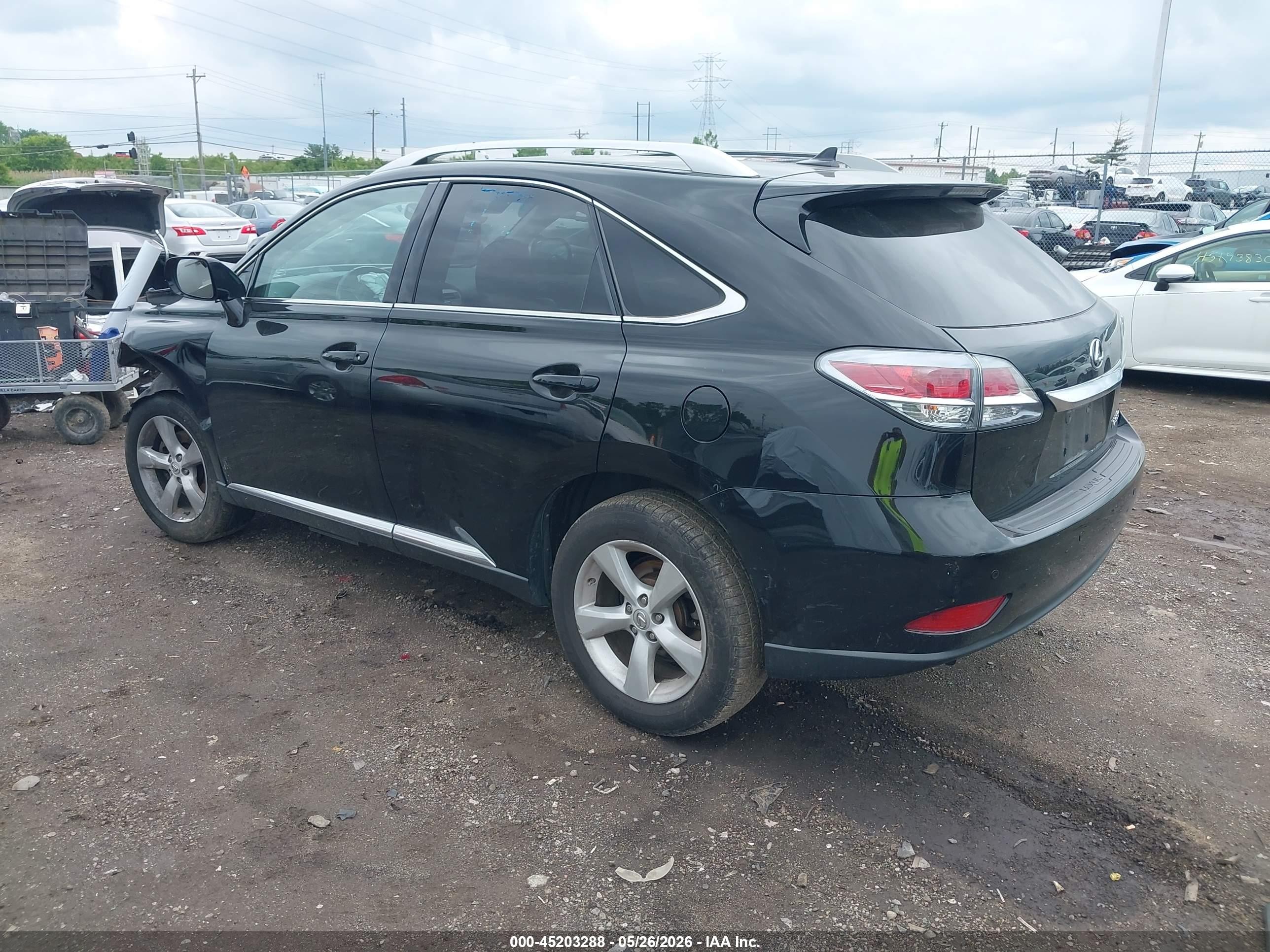 2013 Lexus Rx 350   Black vin: 2T2BK1BA1DC190140