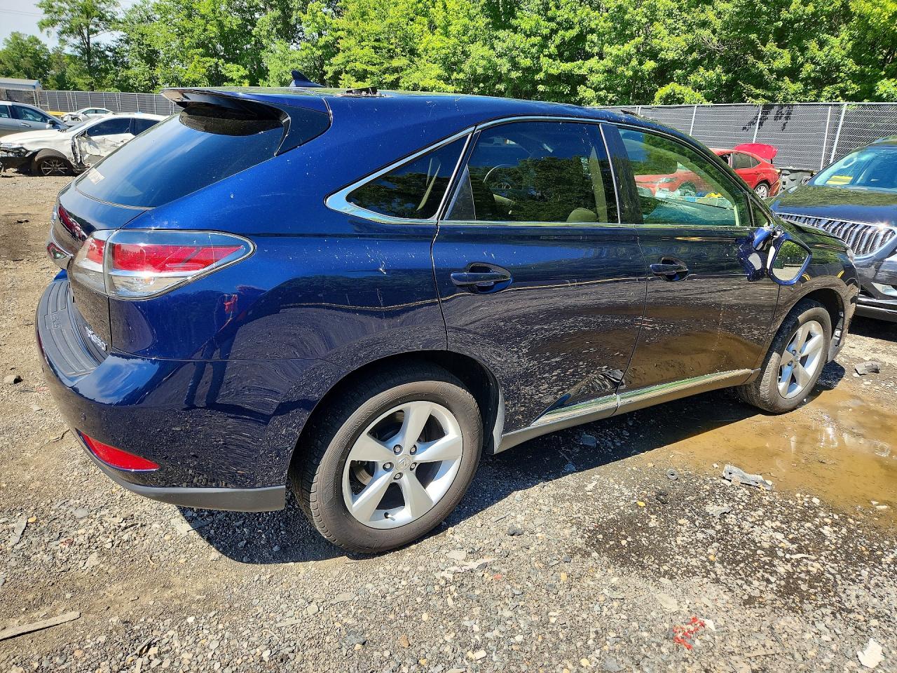 2013 Lexus Rx 350 Base Blue vin: 2T2BK1BA1DC191014