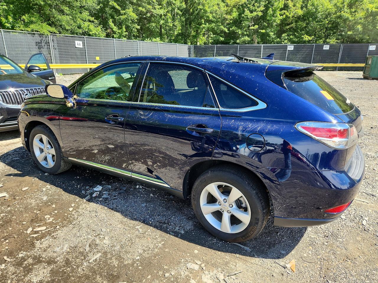 2013 Lexus Rx 350 Base Blue vin: 2T2BK1BA1DC191014
