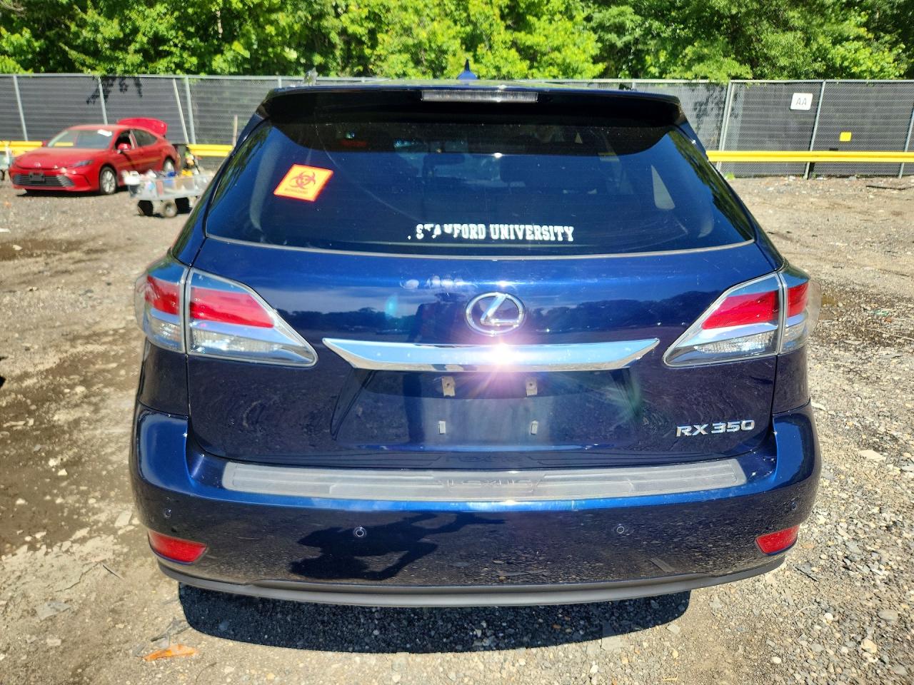 2013 Lexus Rx 350 Base Blue vin: 2T2BK1BA1DC191014