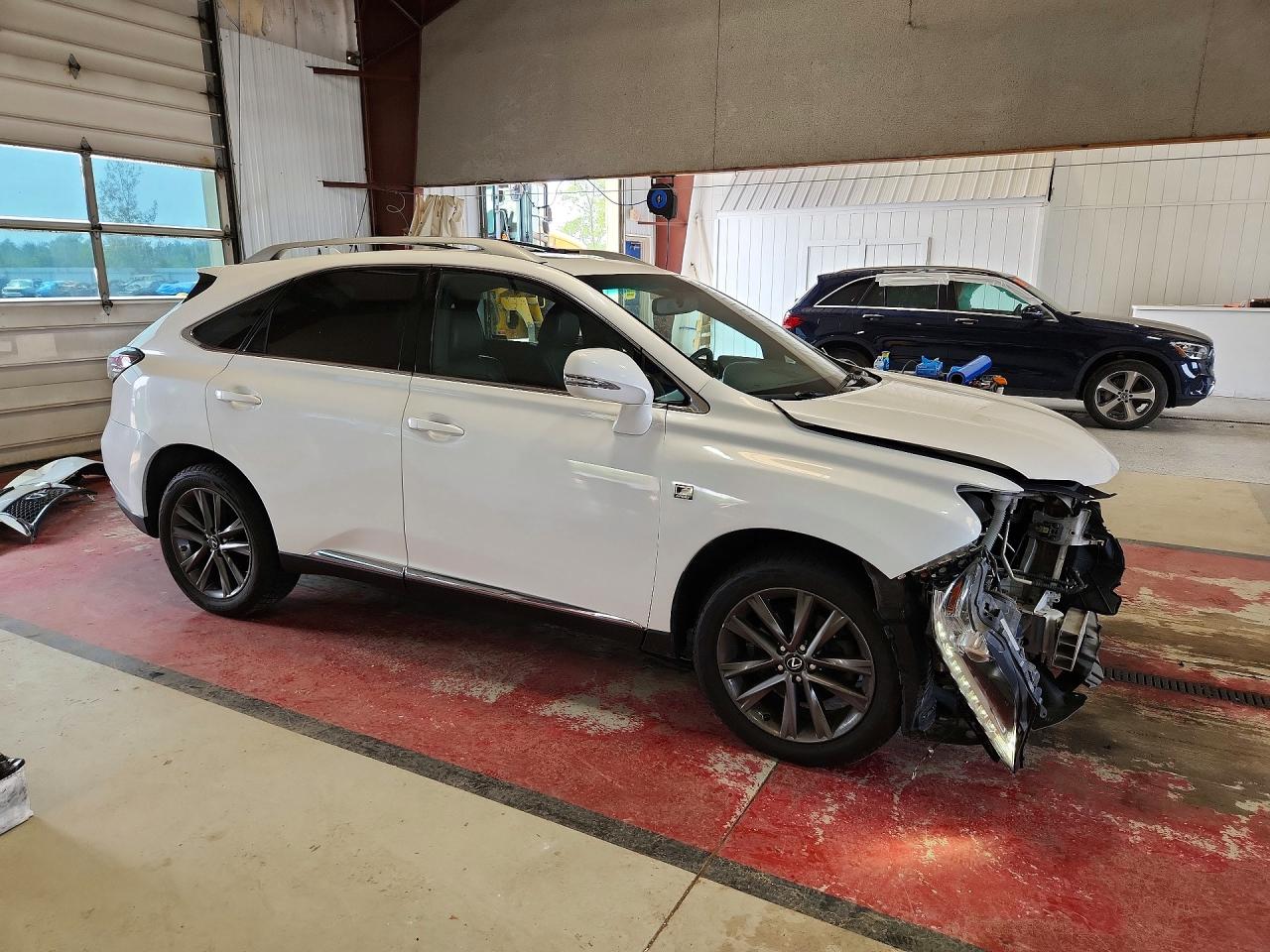 2013 Lexus Rx 350 F Sport White vin: 2T2BK1BA1DC197167