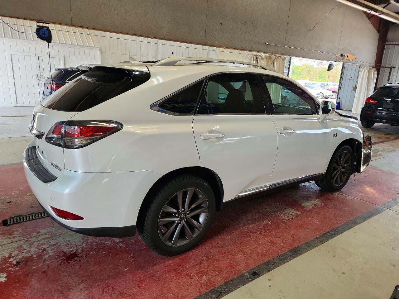 2013 Lexus Rx 350 F Sport White vin: 2T2BK1BA1DC197167
