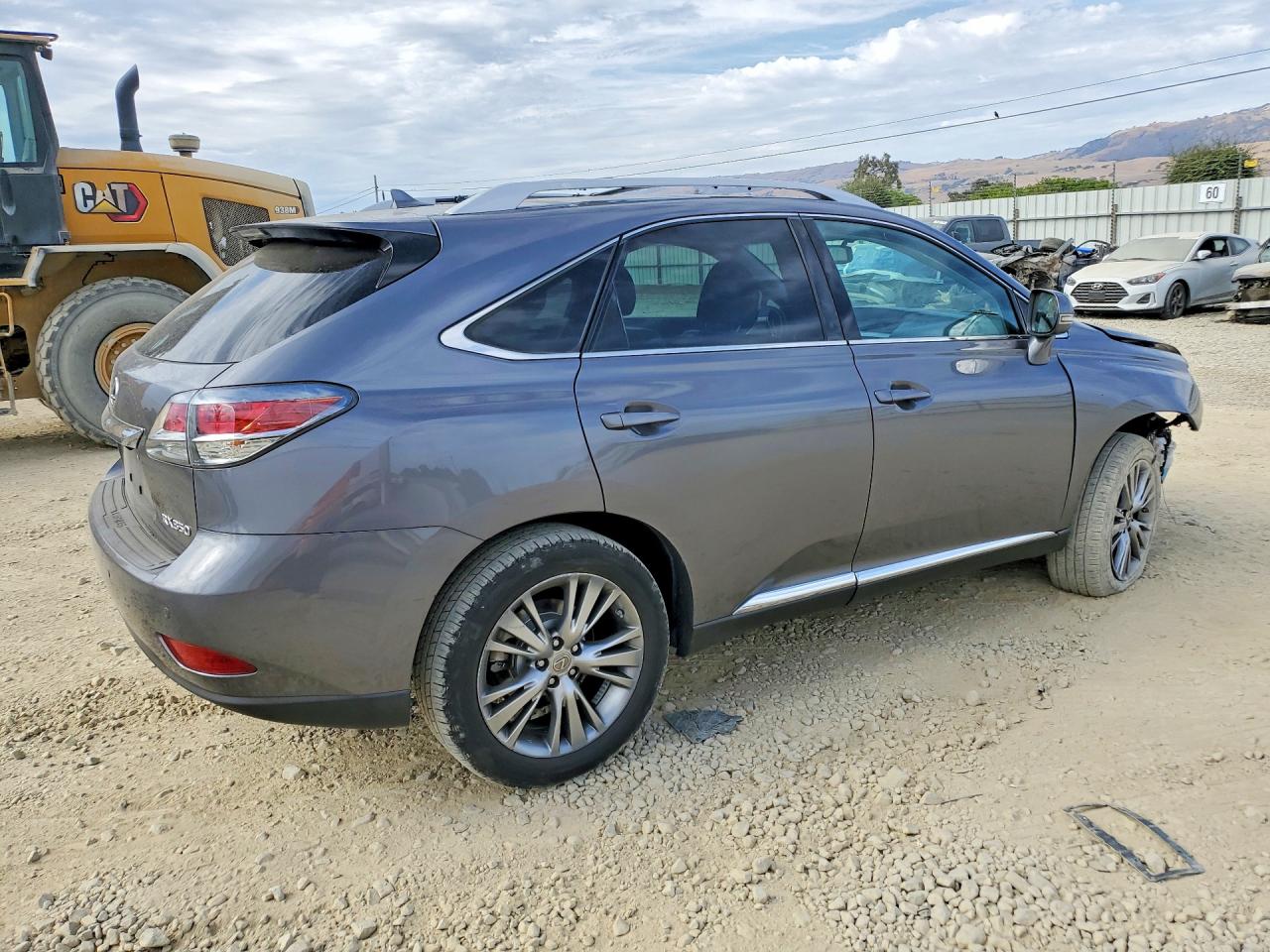 2013 Lexus Rx 350 Base Gray vin: 2T2BK1BA1DC200665