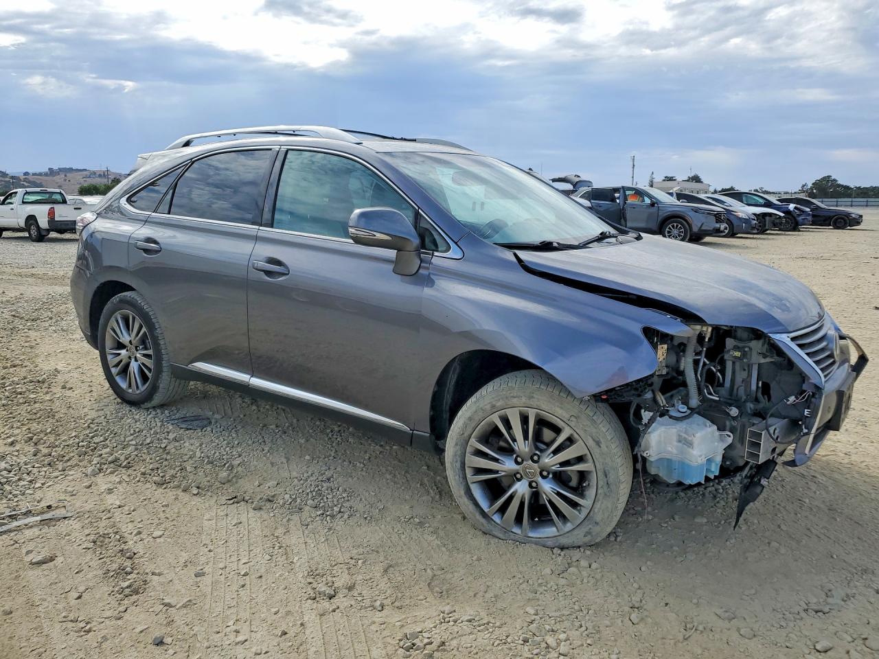 2013 Lexus Rx 350 Base Gray vin: 2T2BK1BA1DC200665