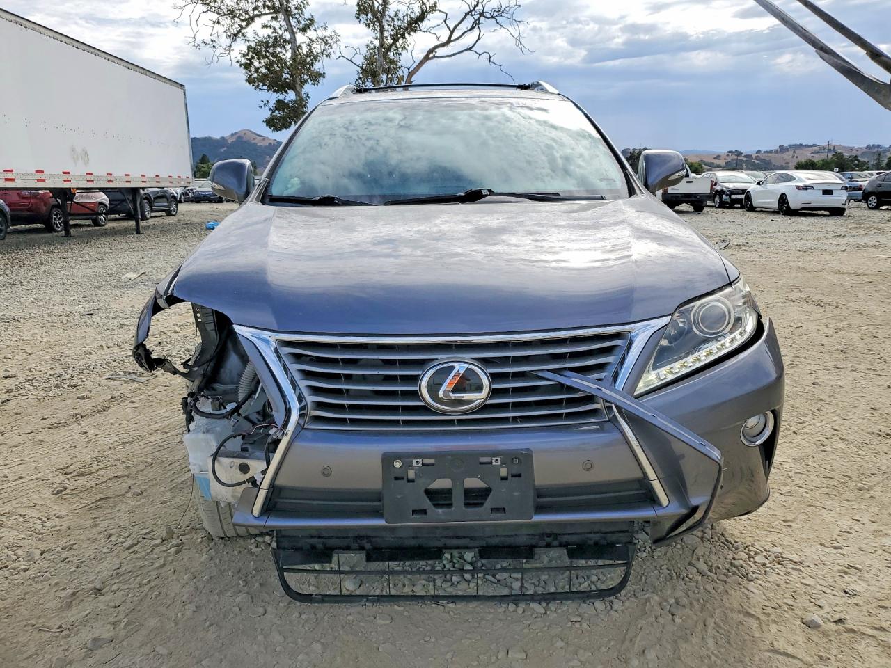 2013 Lexus Rx 350 Base Gray vin: 2T2BK1BA1DC200665