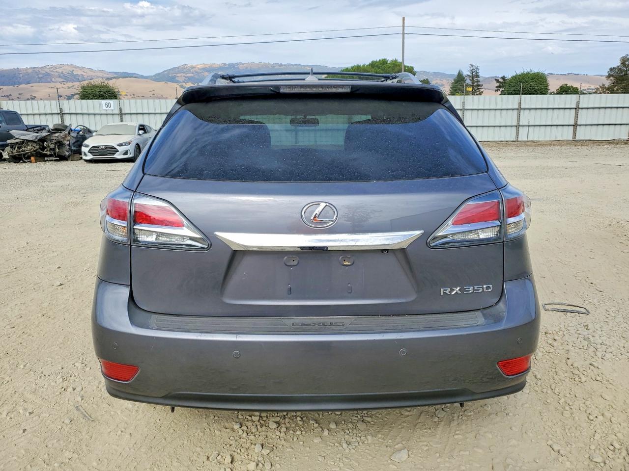 2013 Lexus Rx 350 Base Gray vin: 2T2BK1BA1DC200665