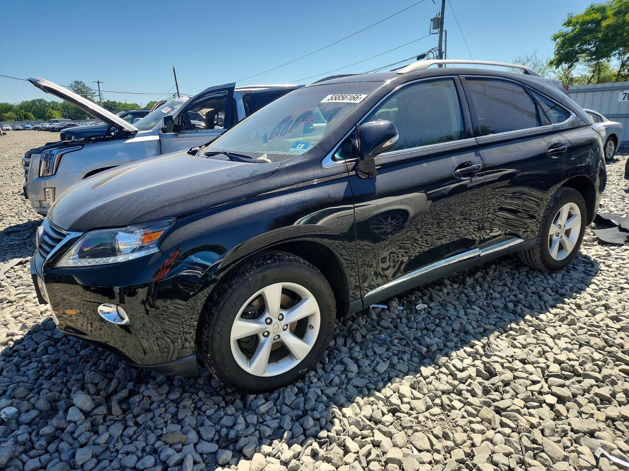 2013 Lexus Rx 350 Base Black vin: 2T2BK1BA1DC201217