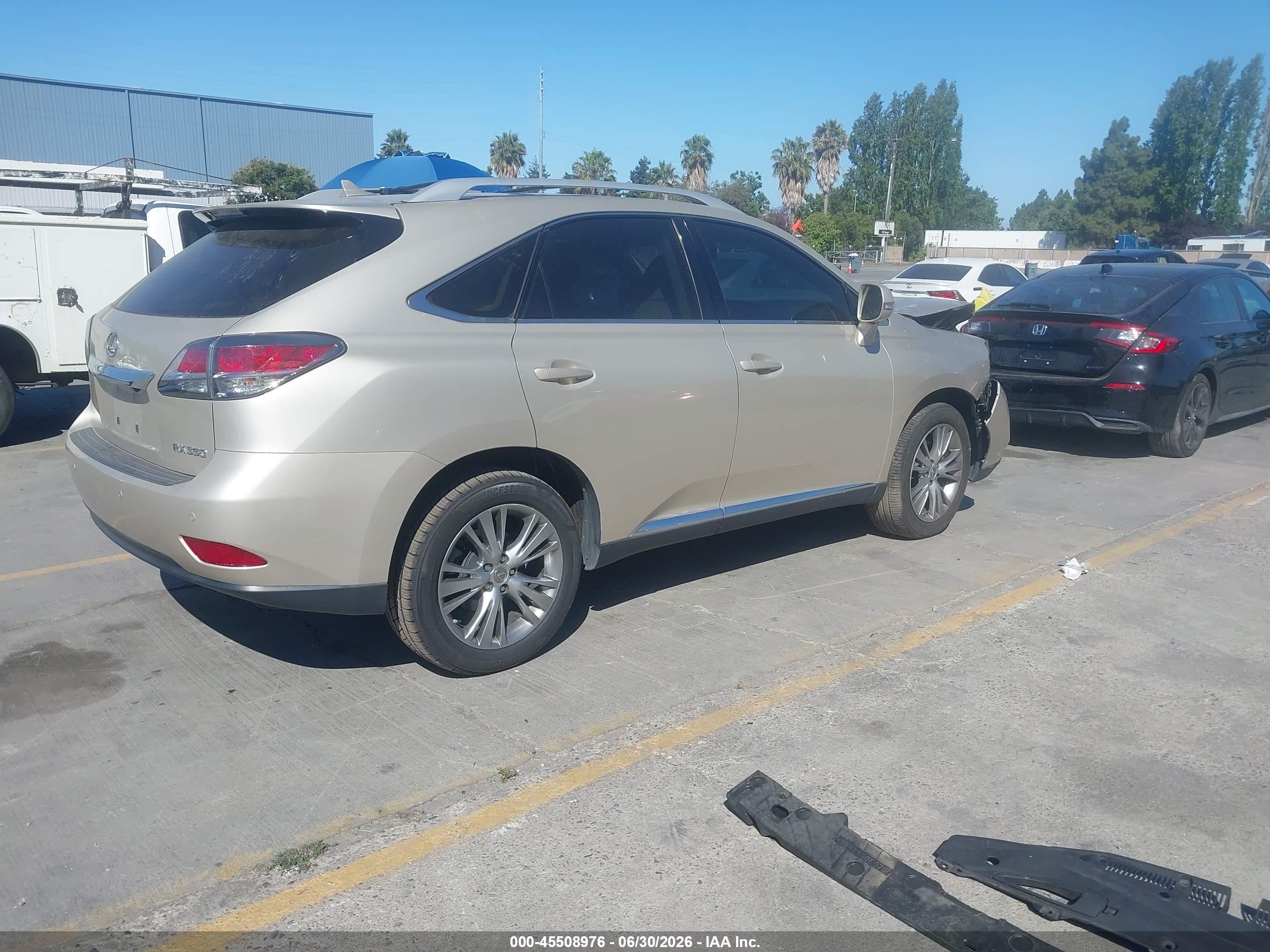 2013 Lexus Rx 350 Brown vin: 2T2BK1BA1DC201332