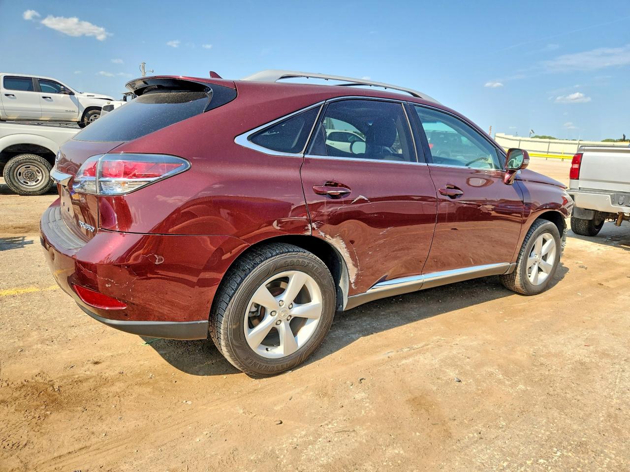 2013 Lexus Rx 350 Base Бордовый vin: 2T2BK1BA1DC207101