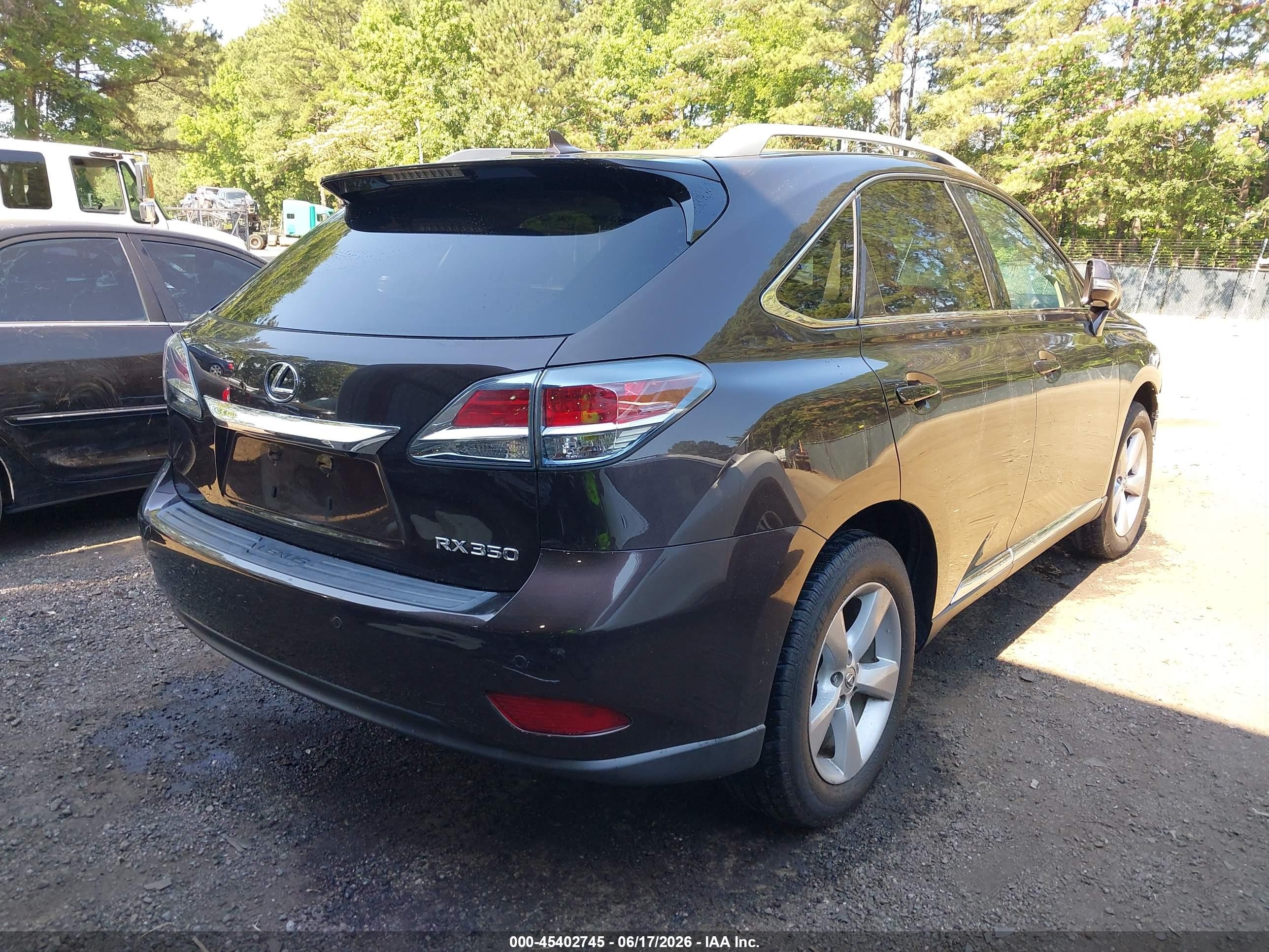 2013 Lexus Rx 350   Коричневый vin: 2T2BK1BA1DC211794