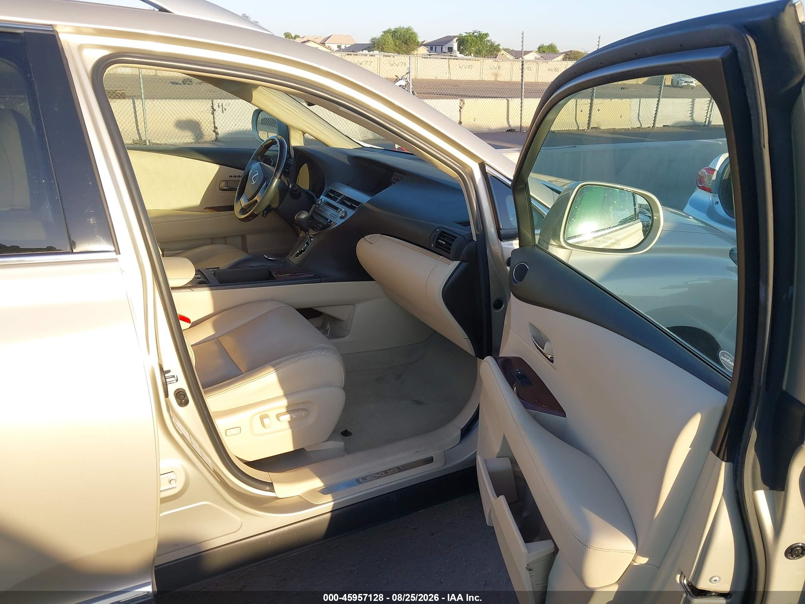2013 Lexus Rx 350 Beige vin: 2T2BK1BA1DC212010