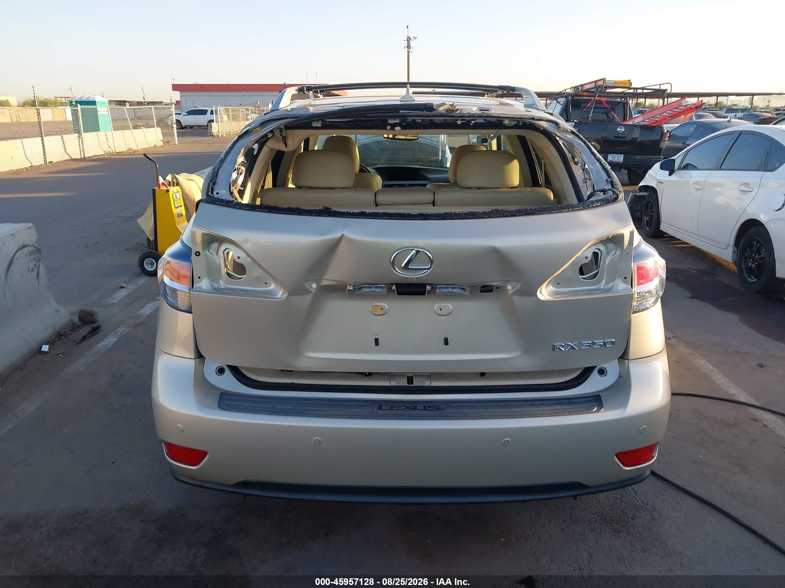 2013 Lexus Rx 350 Beige vin: 2T2BK1BA1DC212010