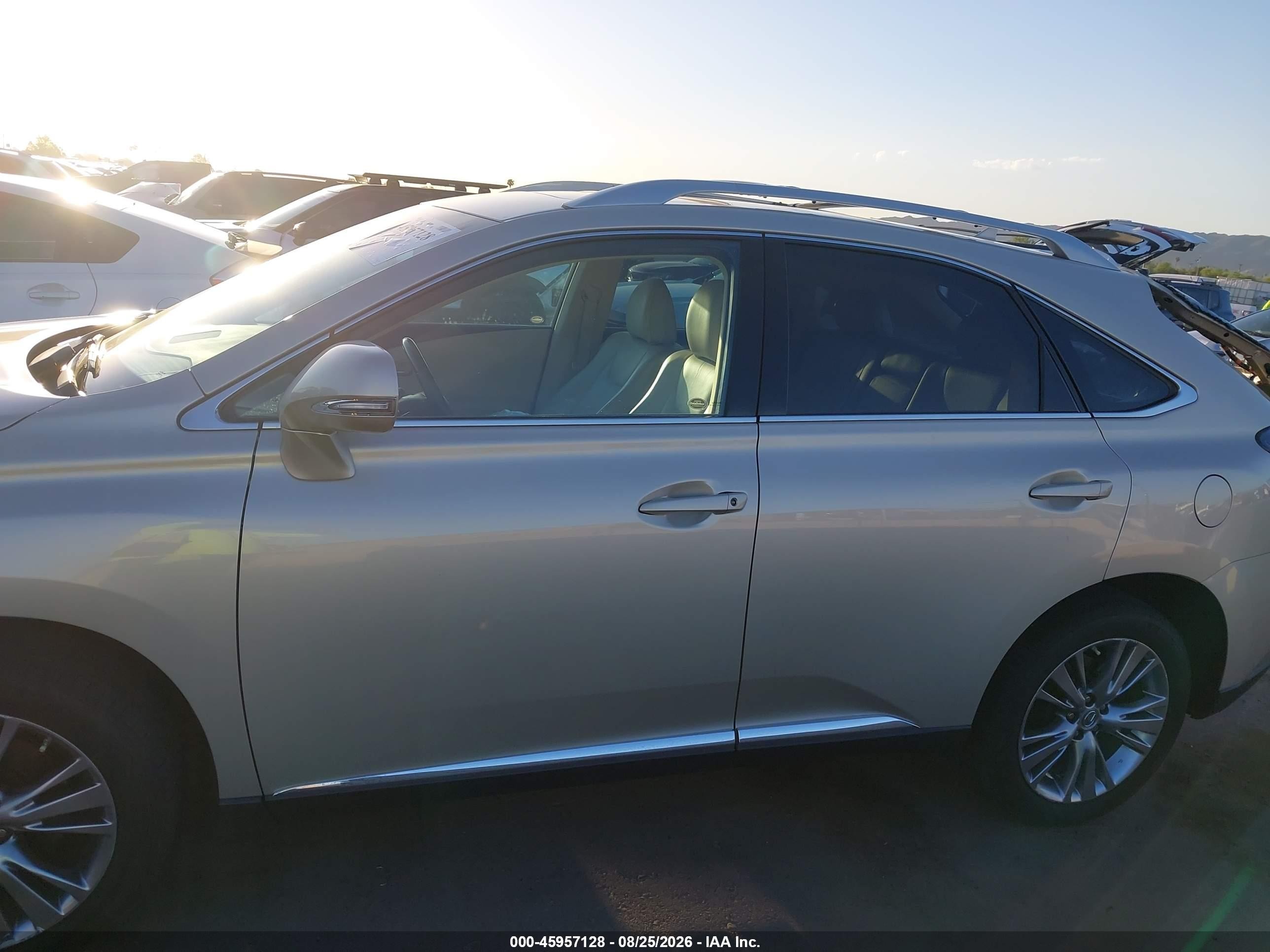 2013 Lexus Rx 350 Beige vin: 2T2BK1BA1DC212010