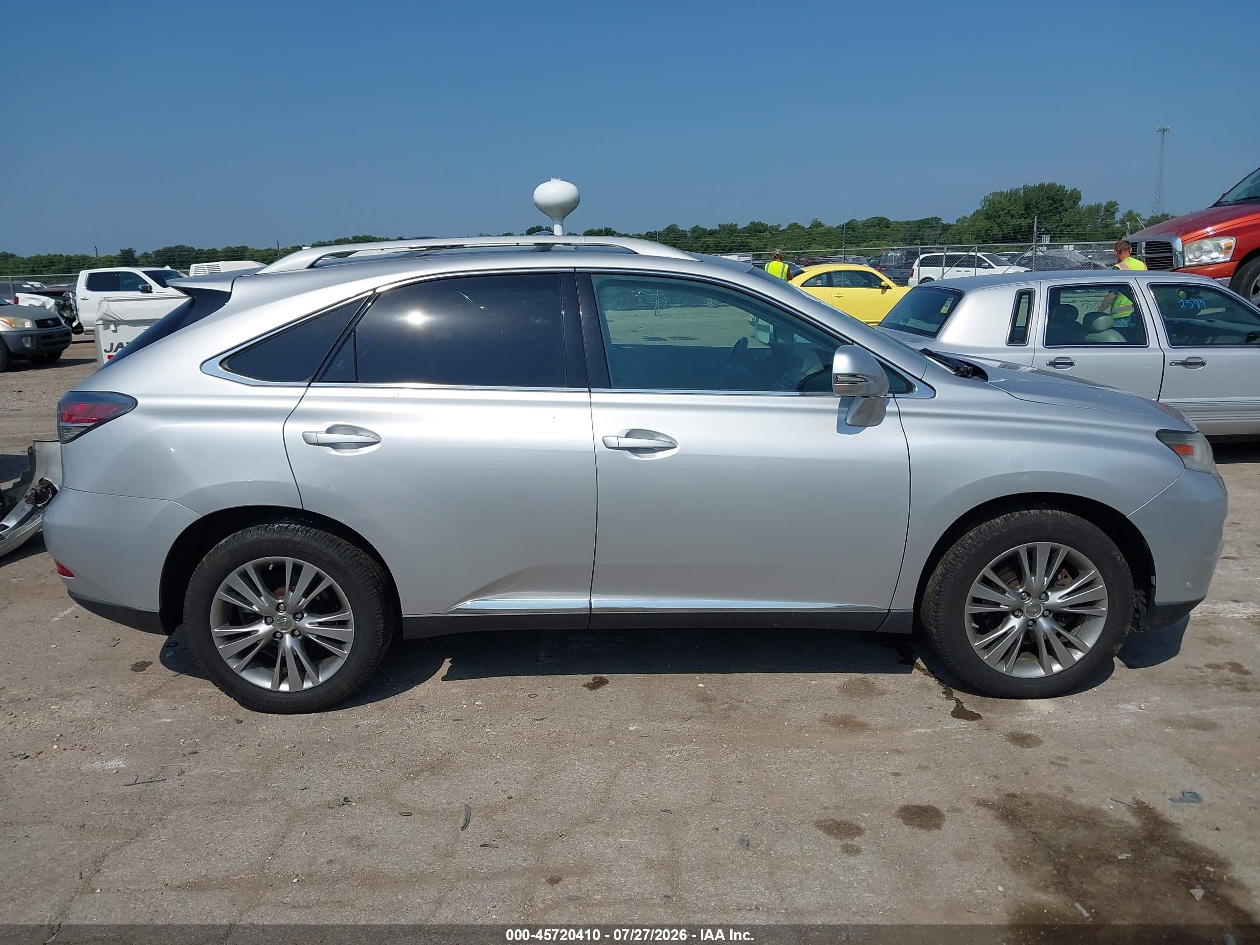 2013 Lexus Rx 350   Серебряный vin: 2T2BK1BA1DC214906