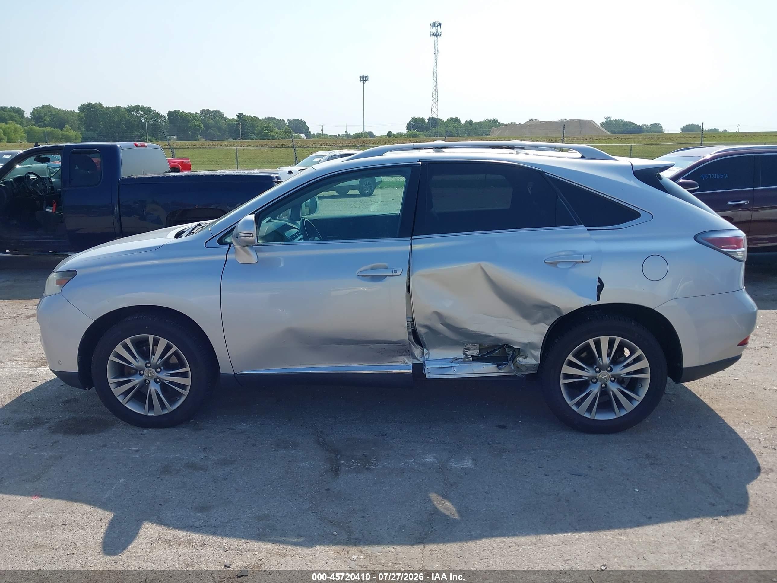 2013 Lexus Rx 350   Серебряный vin: 2T2BK1BA1DC214906