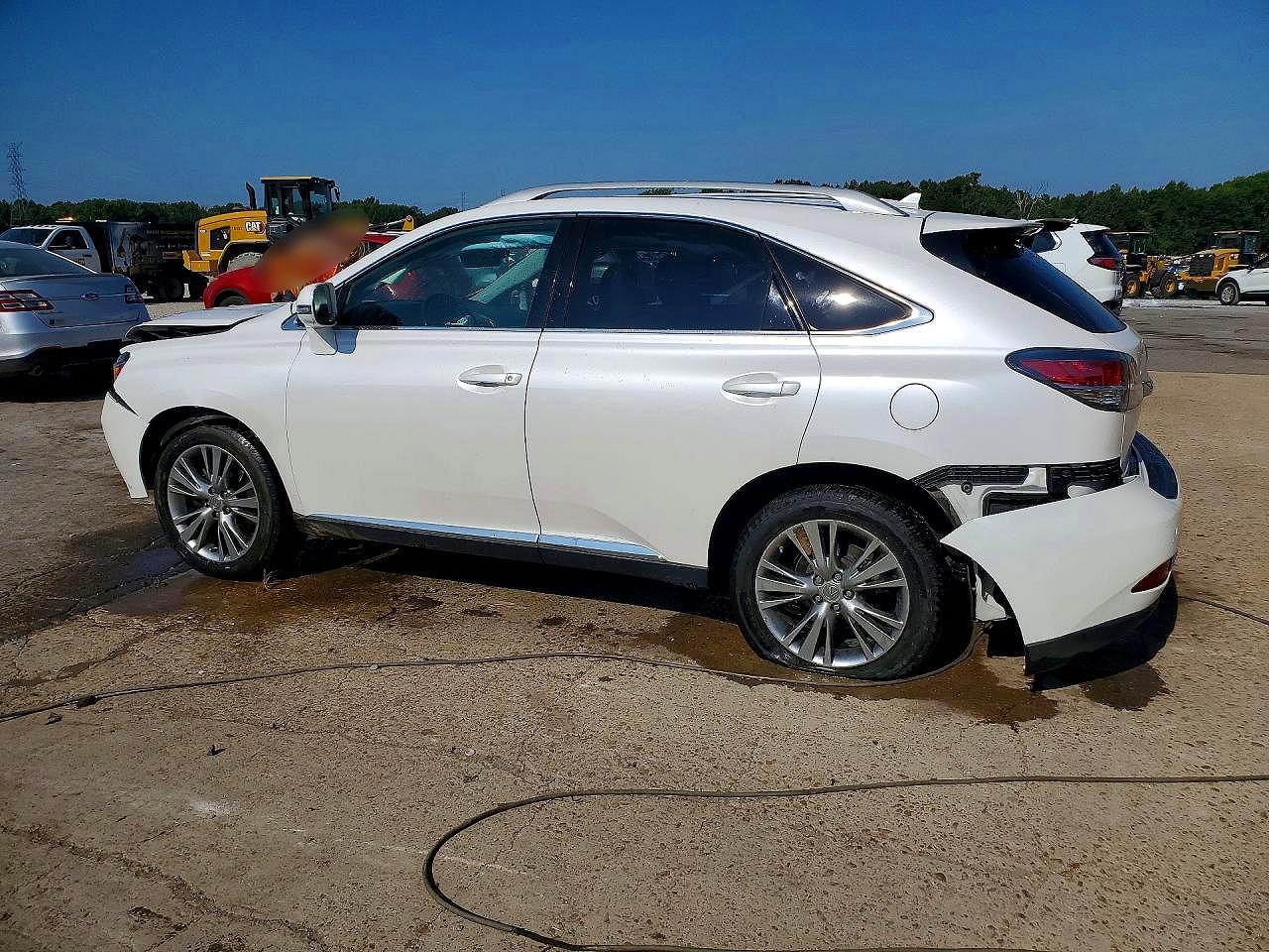 2013 Lexus Rx 350 Base White vin: 2T2BK1BA1DC215022