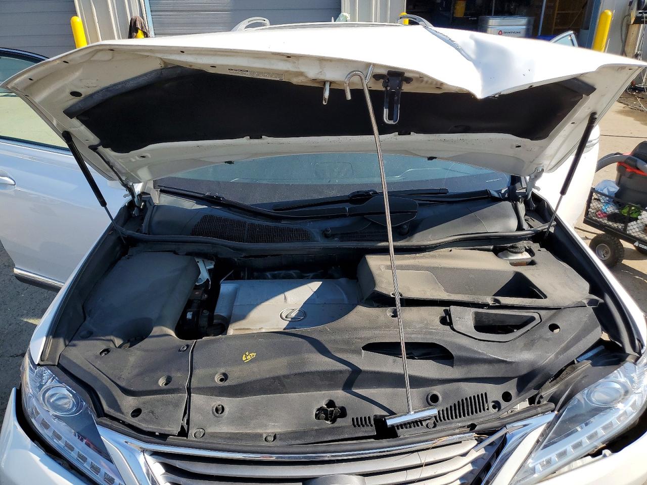 2013 Lexus Rx 350 Base White vin: 2T2BK1BA1DC215022