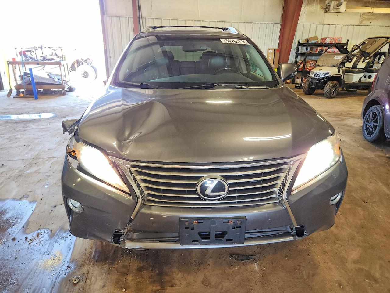 2013 Lexus Rx 350 Base Серый vin: 2T2BK1BA1DC215103