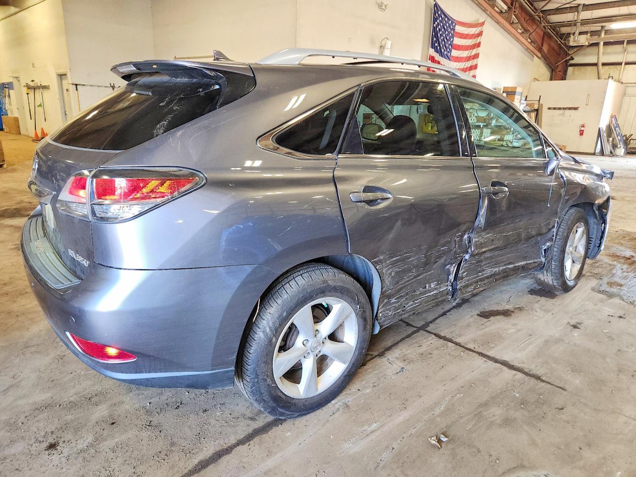 2013 Lexus Rx 350 Base Серый vin: 2T2BK1BA1DC215103
