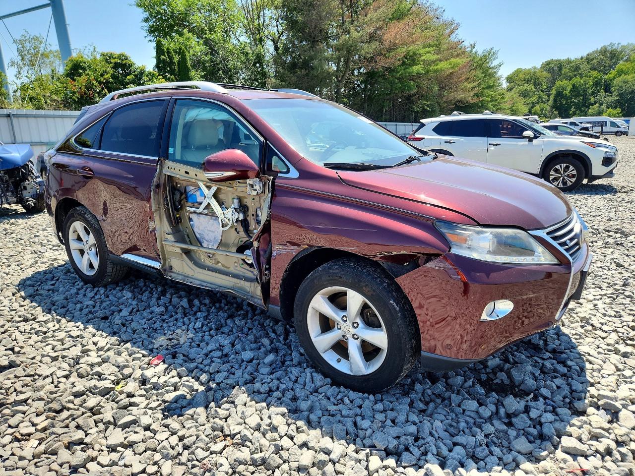 2014 Lexus Rx 350 Base Brown vin: 2T2BK1BA1EC231108