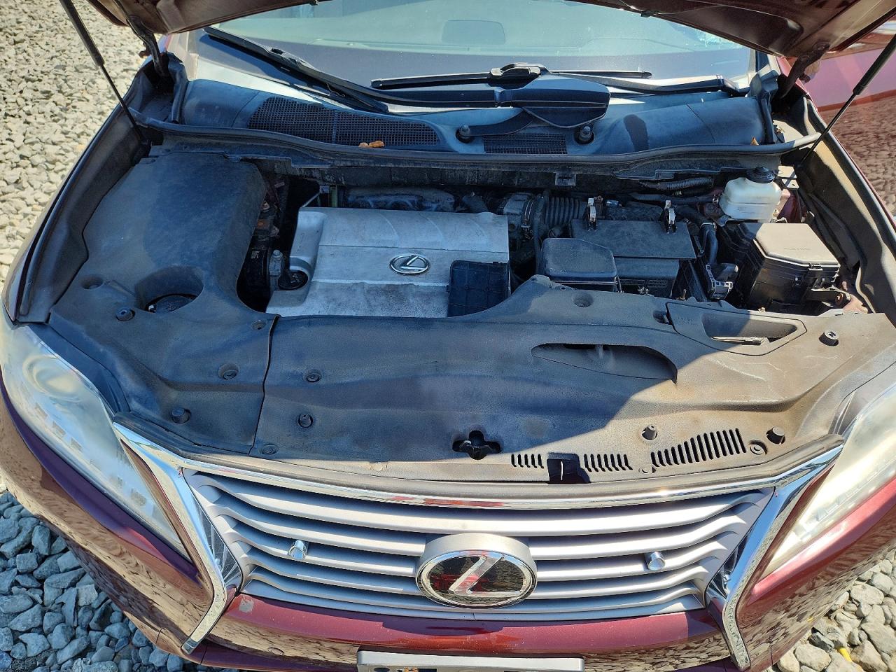 2014 Lexus Rx 350 Base Brown vin: 2T2BK1BA1EC231108