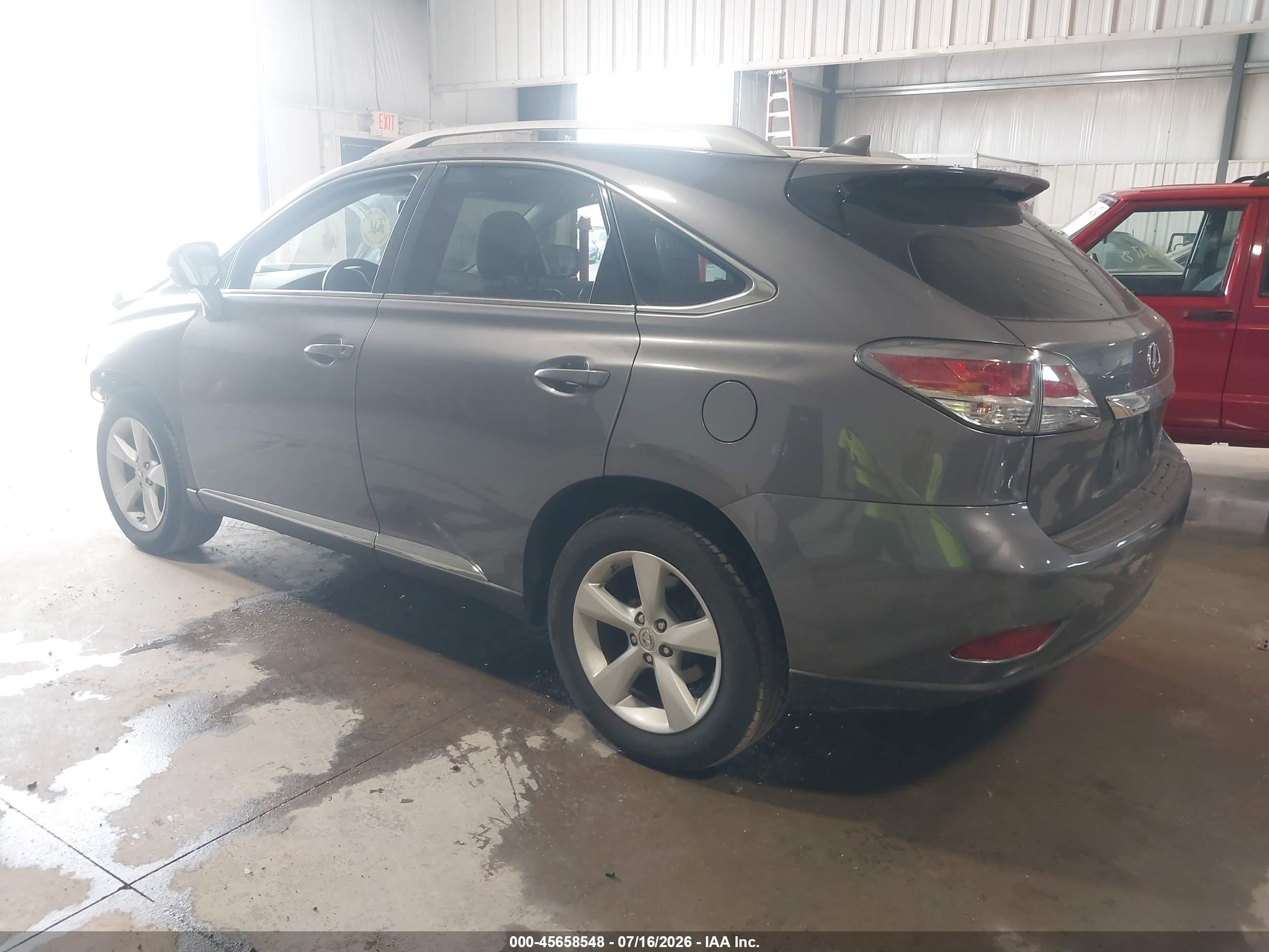 2014 Lexus Rx 350   Gray vin: 2T2BK1BA1EC231559