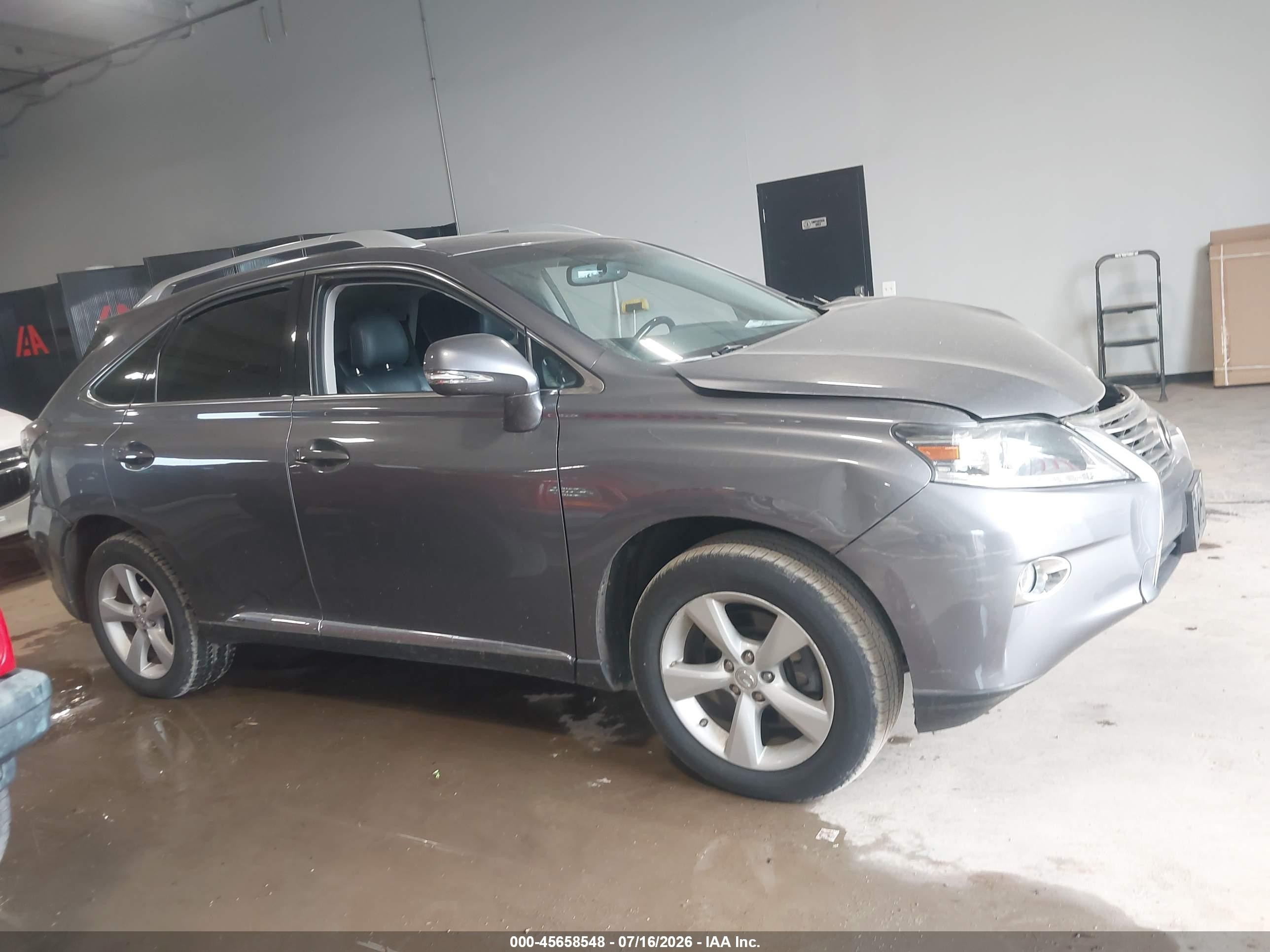 2014 Lexus Rx 350   Gray vin: 2T2BK1BA1EC231559