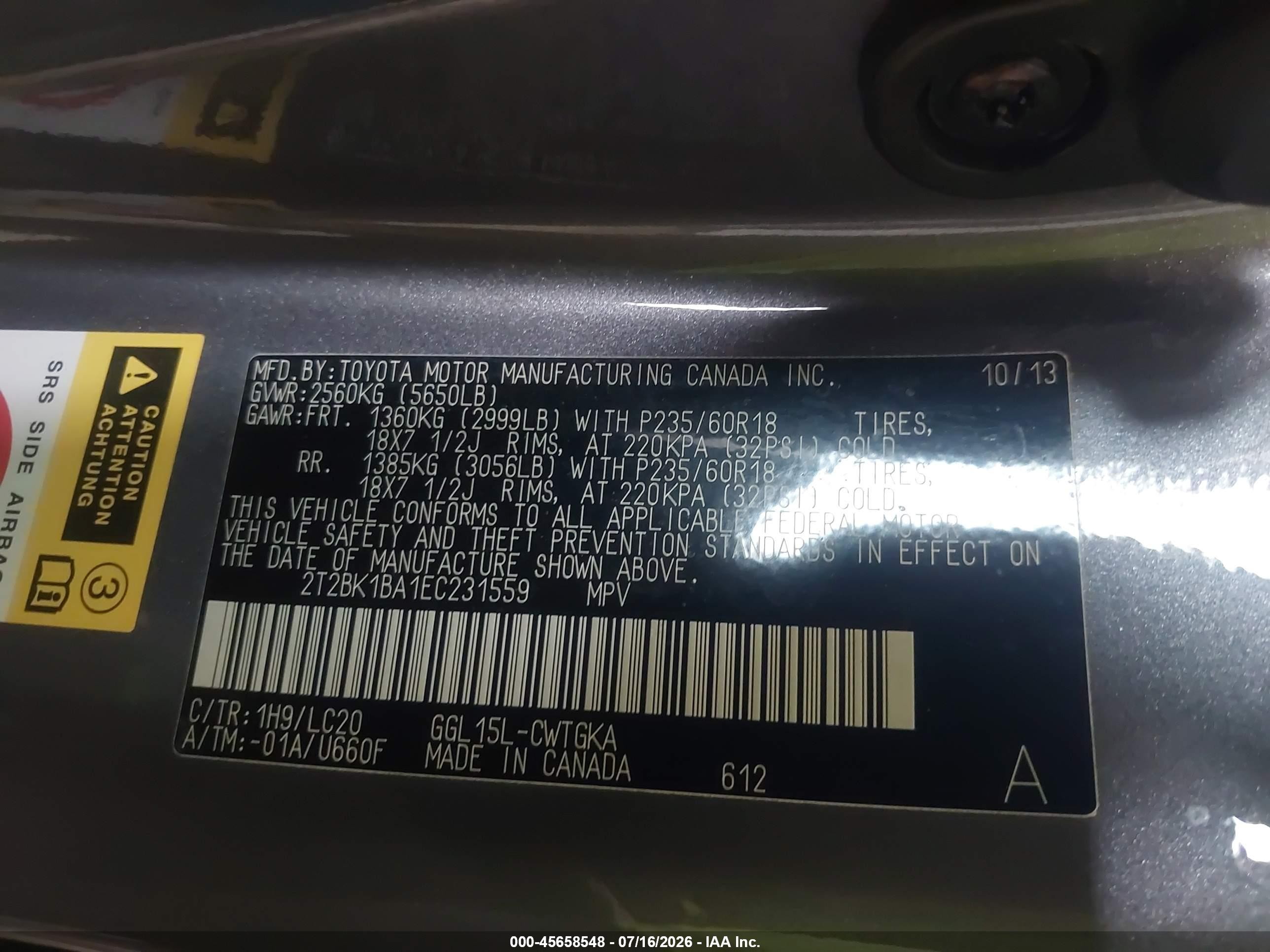 2014 Lexus Rx 350   Gray vin: 2T2BK1BA1EC231559