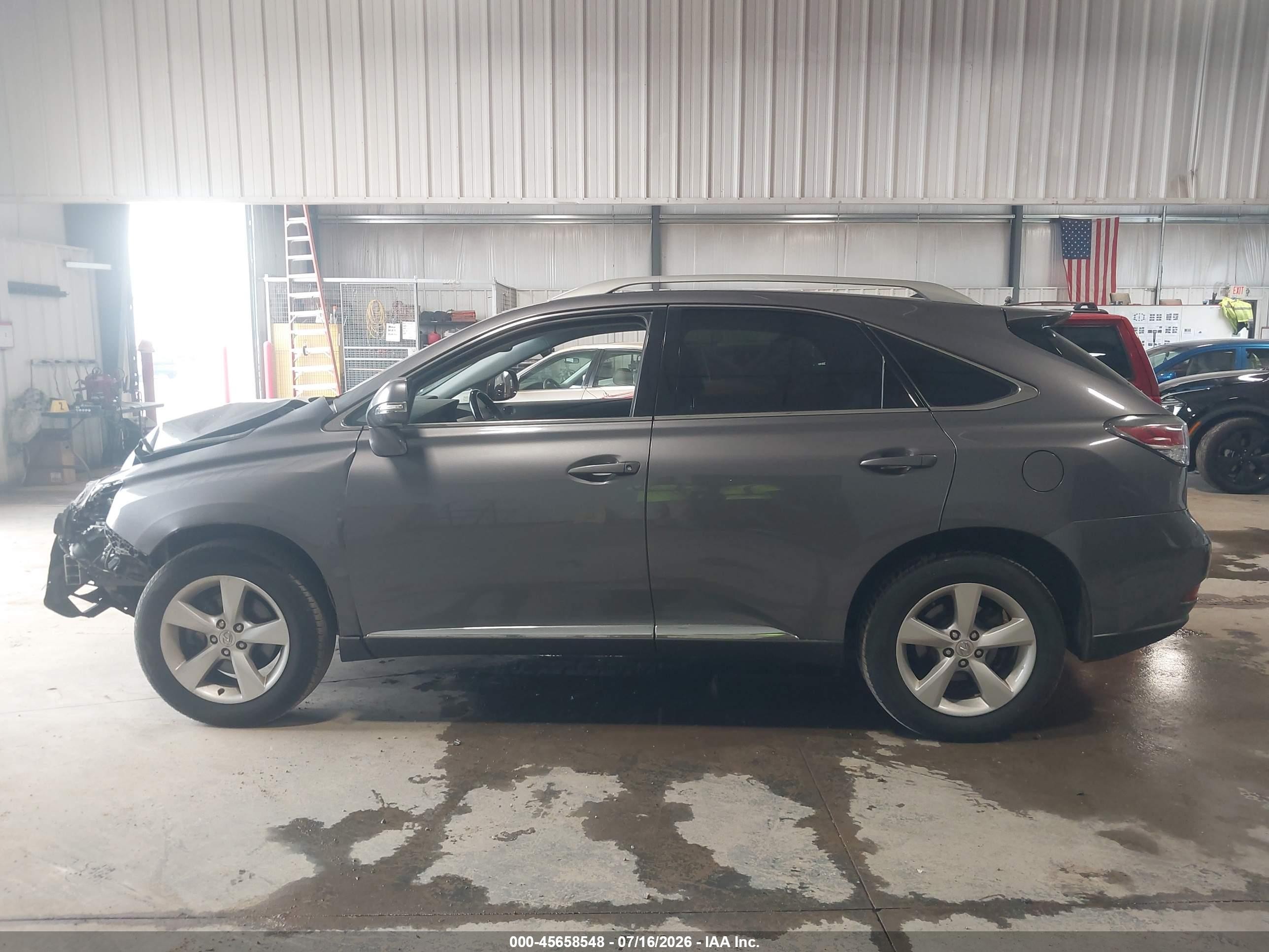 2014 Lexus Rx 350   Gray vin: 2T2BK1BA1EC231559